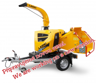 Powerful BATTERY-powered wood chipper LS 160 AB